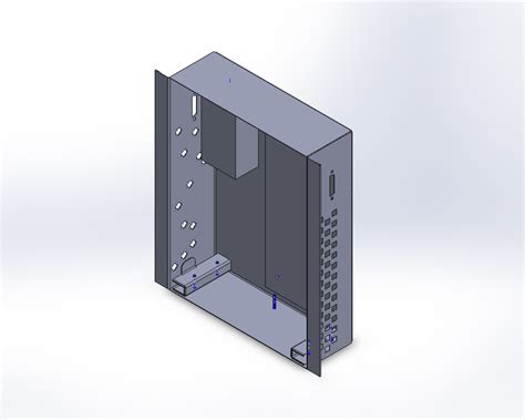 sheet metal solidworks box|sheet metal modeling in solidworks.